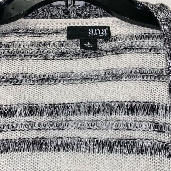 Women’s Large a.n.a black & white cardigan - Picture 4 of 5